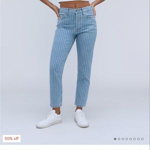 Pistola striped jeans